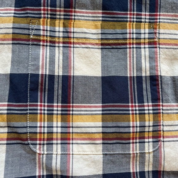 Pendleton Plaid Short Sleeve Button Up Shirt | Men's L - Picture 5 of 9